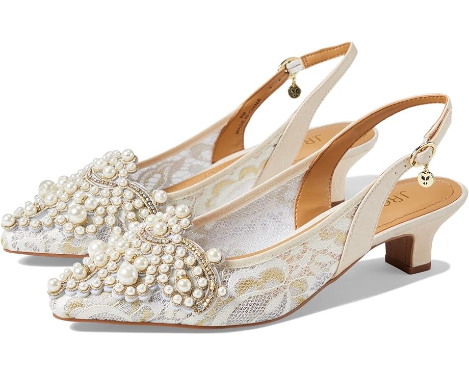 Туфли J. Renee Strovanni, цвет Ivory/Gold Floral