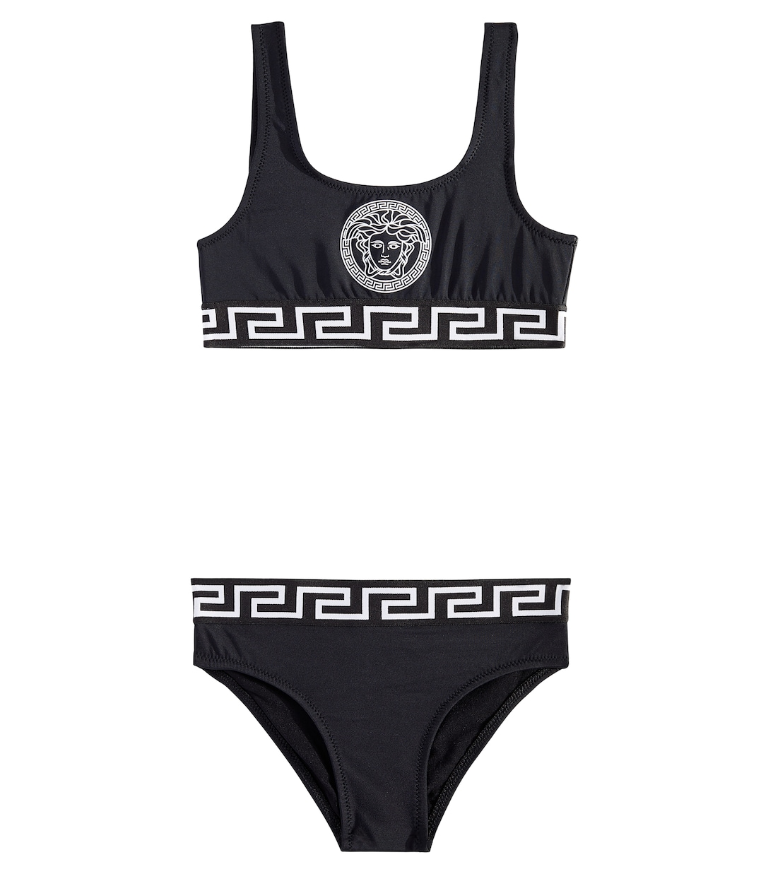 

Бикини с принтом Медузы Versace Kids, Nero