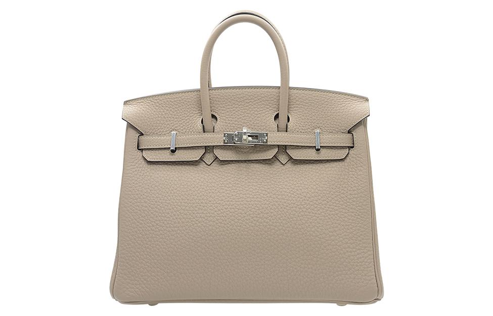 

Сумка Birkin Togo из телячьей кожи Birkin 81 Gris Tourterelle Dove Gray HERMES
