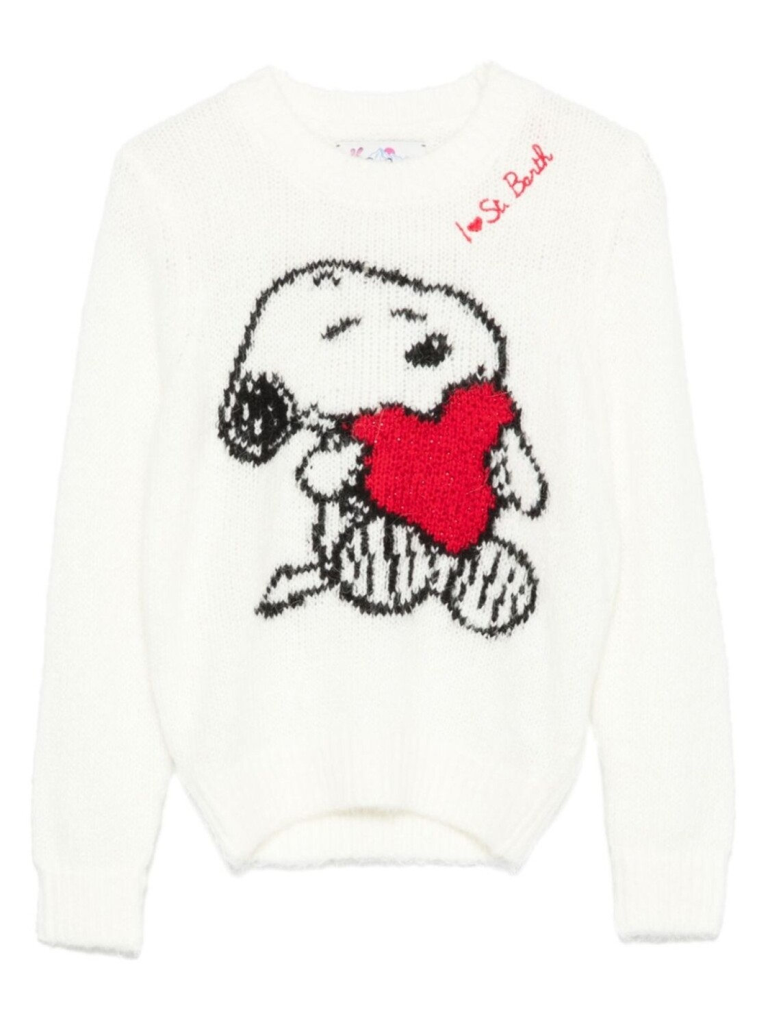

MC2 Saint Barth Kids x Snoopy Peanuts свитер принцессы, белый