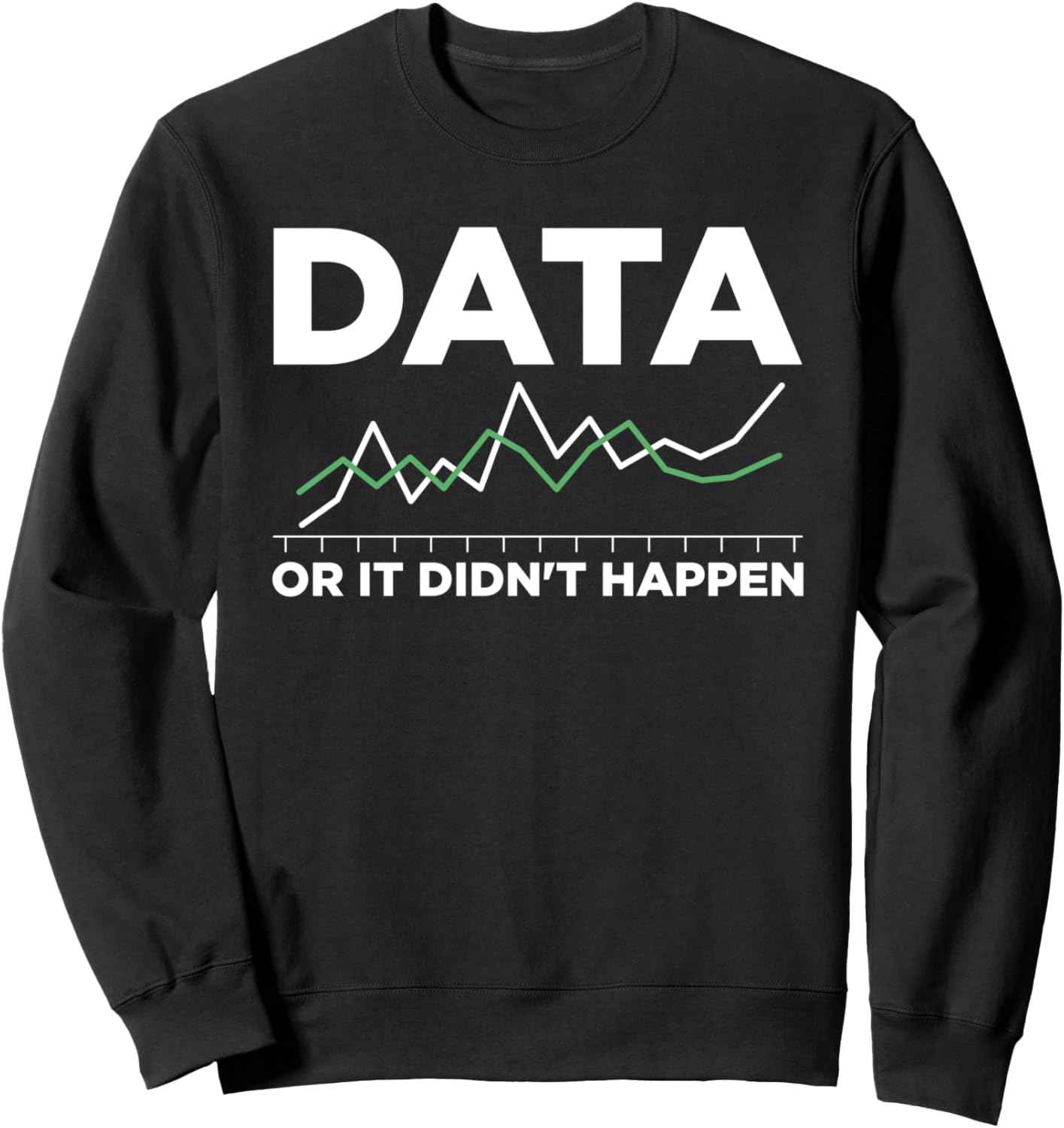

Футболка «Данные или этого не было» Data Science Apparel Men Women Kids, черный