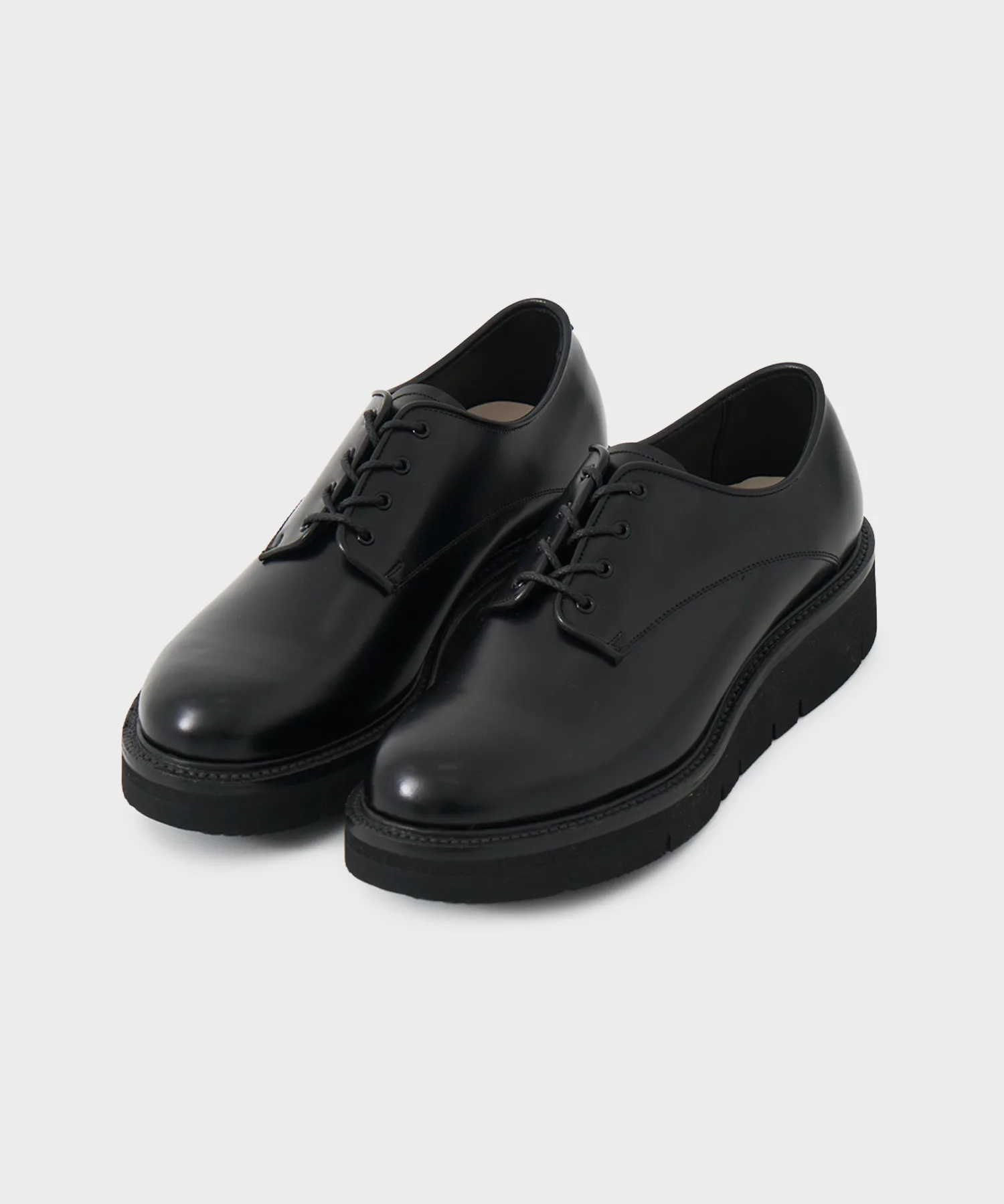 Мужские туфли из натуральной кожи HARDER GLOXI CUT SOLE foot the coacher чёрные