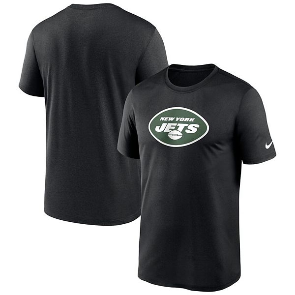 

Мужская черная футболка New York Jets Nike
