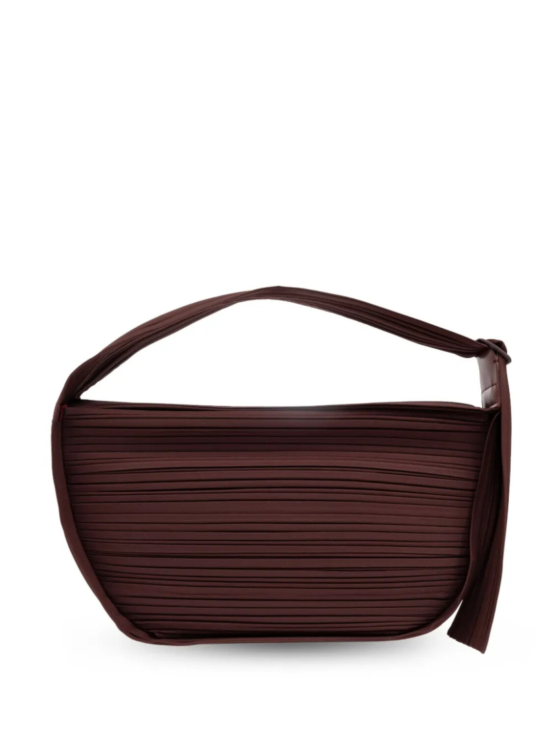 

Pleats Please Issey Miyake сумка-тоут Half Moon со складками, красный