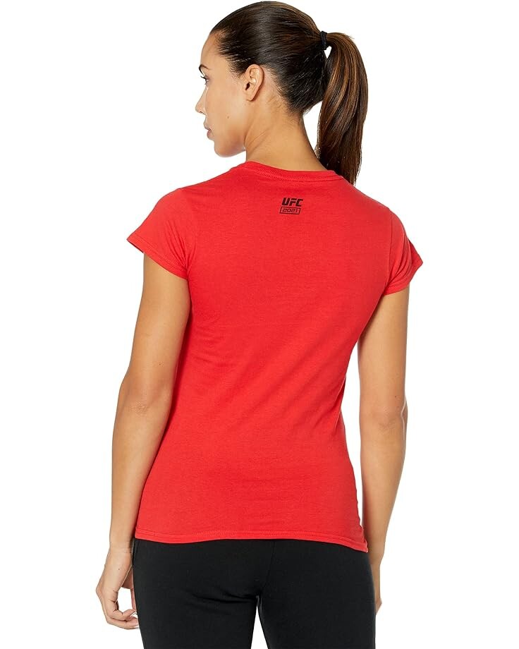 

Футболка UFC Horizontal Side Logo 1 Tee, цвет Multi/Red