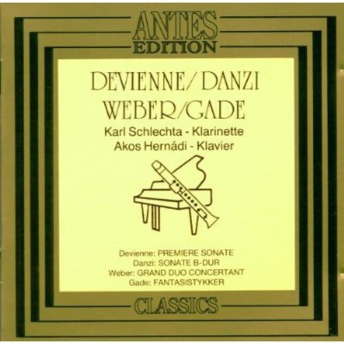 

CD диск Devienne / Hernadi Schlechta: Works for Clarinet / Premiere Son / Son No 1