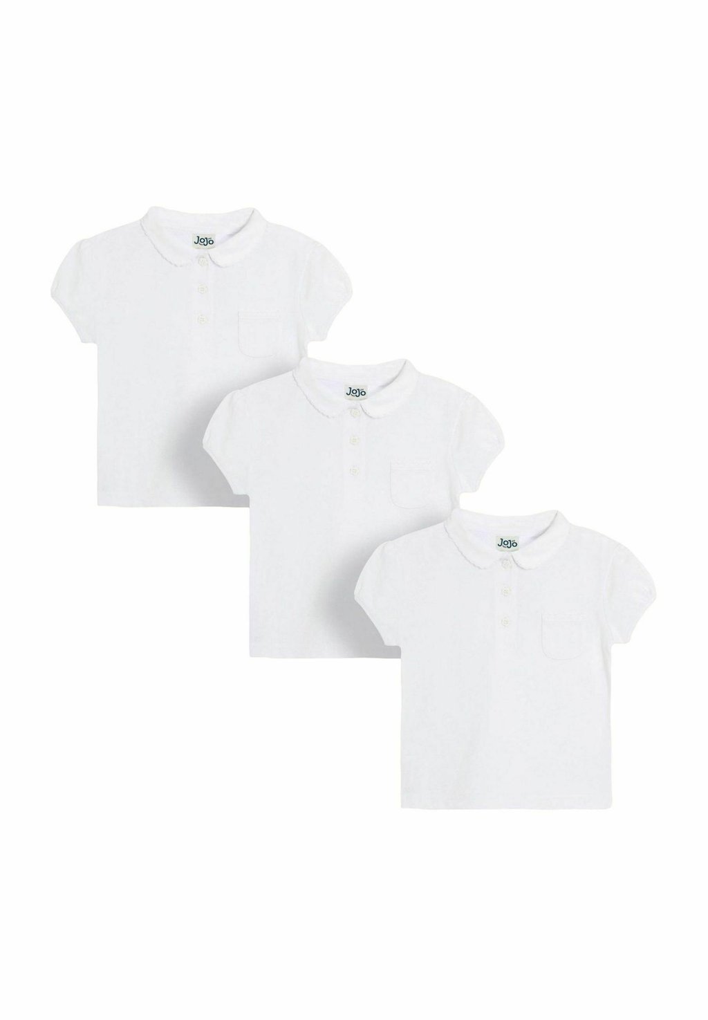 

Поло REGULAR FIT 3 PACK JoJo Maman Bébé, белый