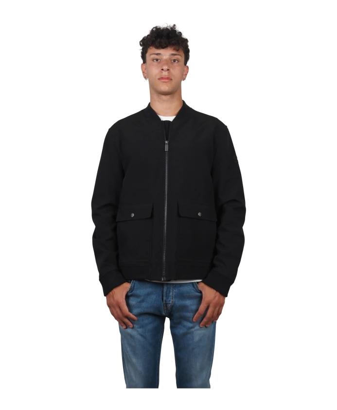 

Черная водонепроницаемая весенняя куртка модели Swamy Ciesse Piumini, черный