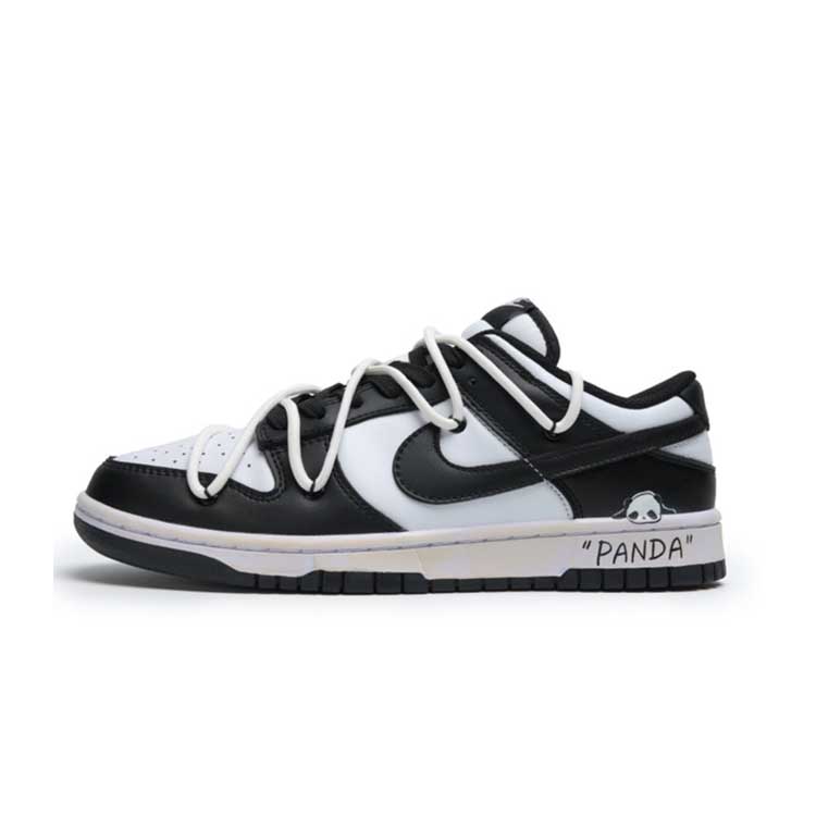 

Кроссовки Nike Dunk Skateboard Shoes Unisex Low-Top Black White, Черный, Кроссовки Nike Dunk Skateboard Shoes Unisex Low-Top Black White