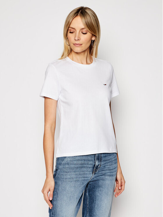 

Футболка стандартного кроя Tommy Jeans, белый