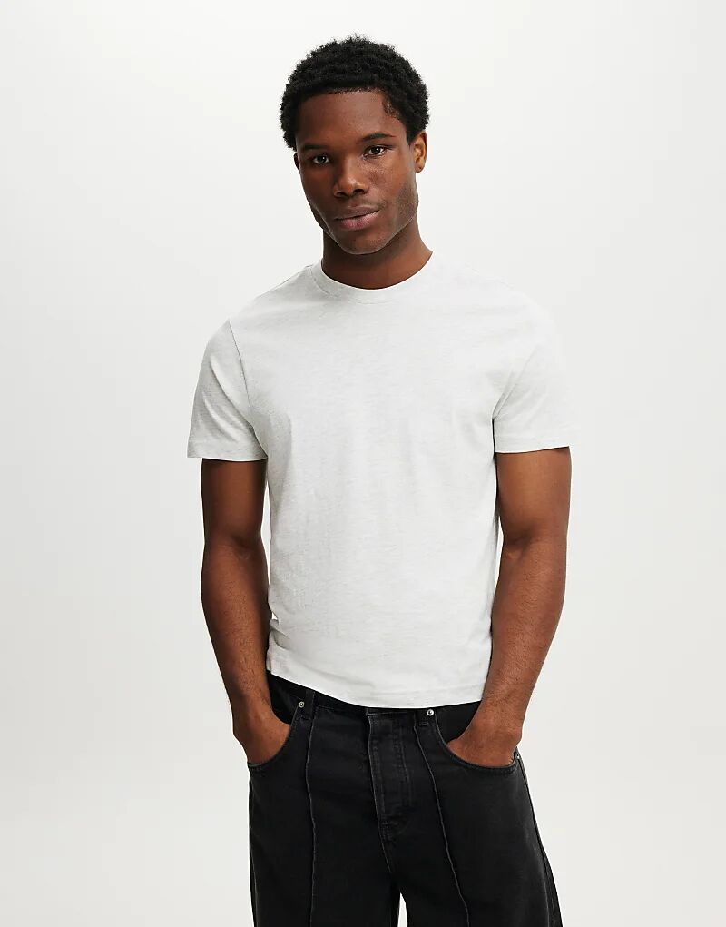 

Футболка Cotton On Classic fit белого цвета с меланжевым оттенком Cotton:On
