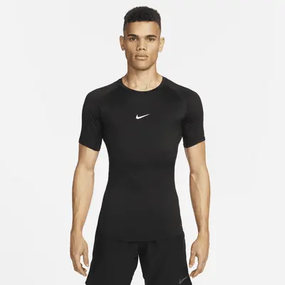 

Футболка Nike Pro, черный/белый