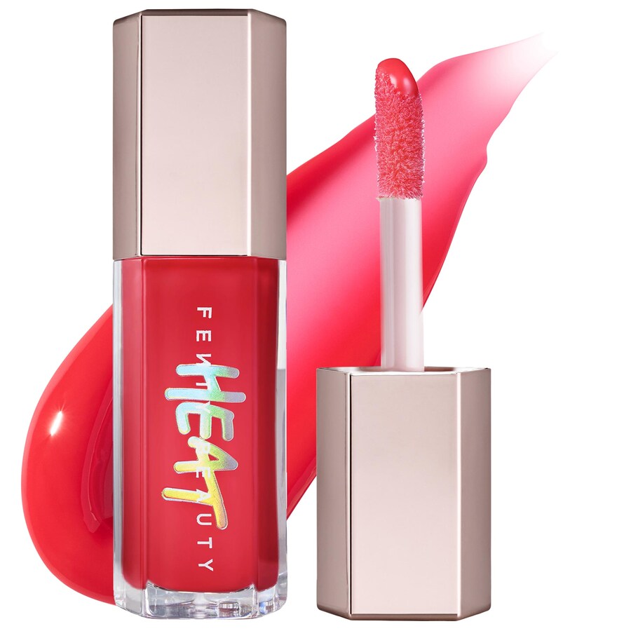 

Gloss Bomb Heat Универсальный блеск для губ с эффектом увеличения объема Fenty Beauty by Rihanna, 0.30 oz/9 mL, Hot Cherry