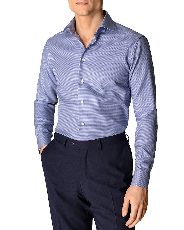 

Рубашка Slim Fit в ломаную клетку Eton