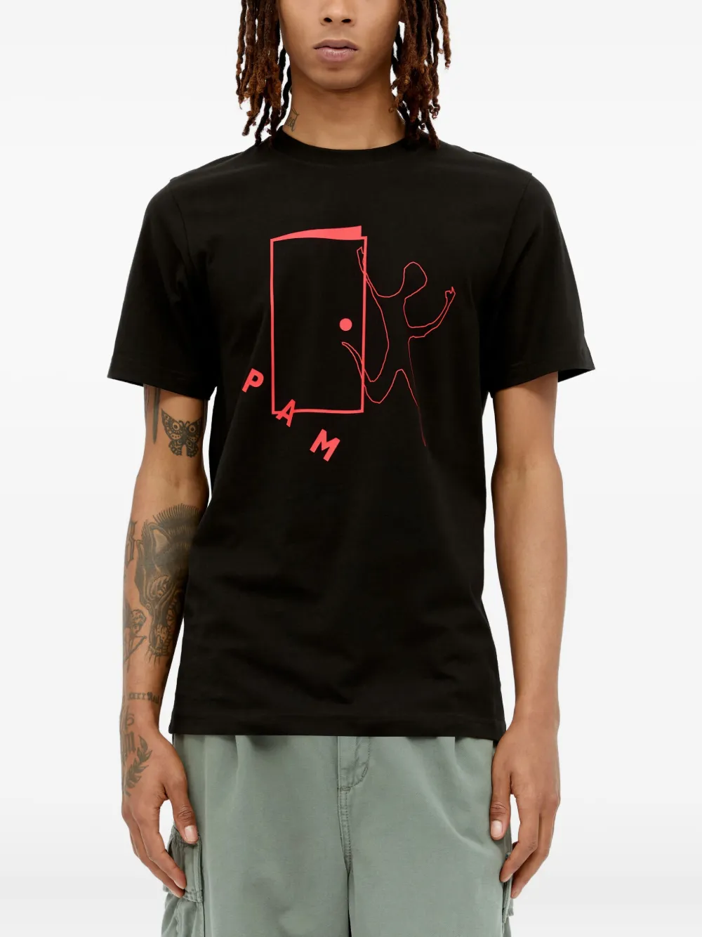 

Футболка с графическим принтом Perks And Mini, черный