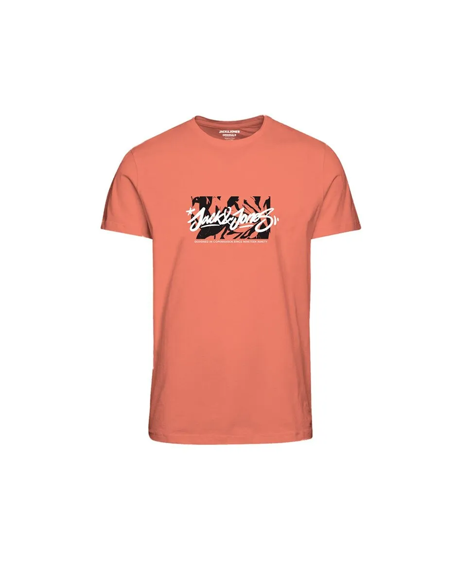 

Футболка для мальчика с коротким рукавом Jack & Jones, цвет Salmón