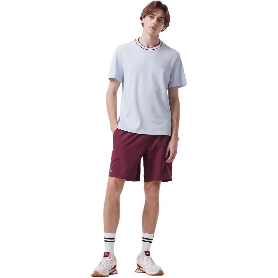 Футболка LACOSTE Unisex Baby Blue, нежно-голубая — фото 3
