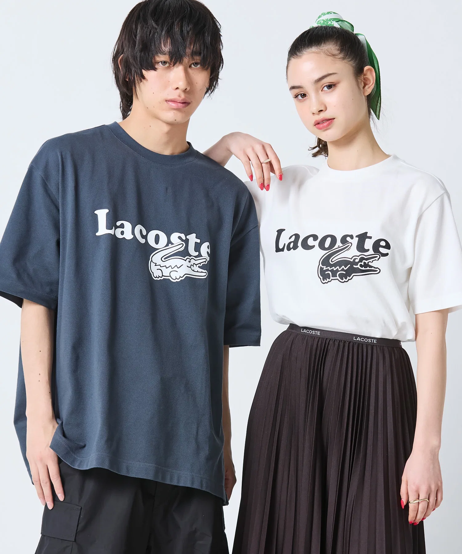Мужская футболка Lacoste с принтом — фото 3