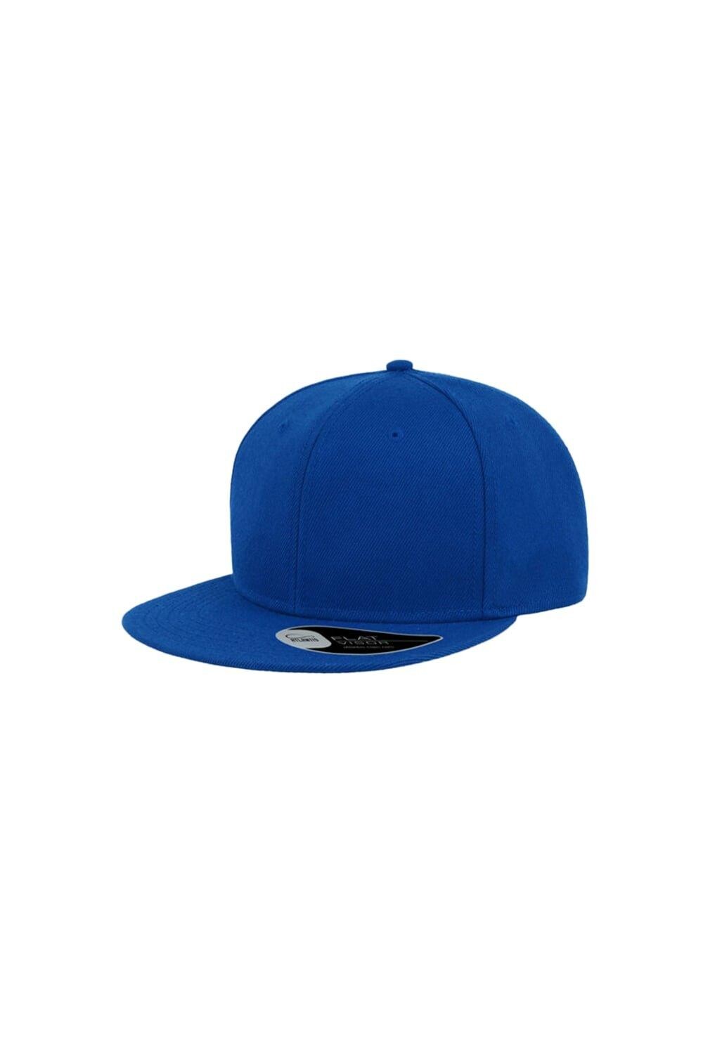 

Кепка с плоским козырьком Snap Back, 6 панелей (2 шт. в упаковке) Atlantis, синий