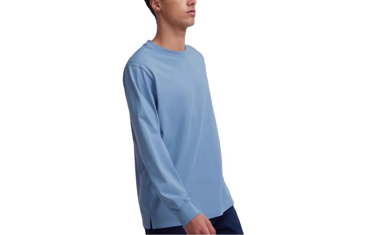 

Футболка мужская Powder Blue Uniqlo, розовый/голубой