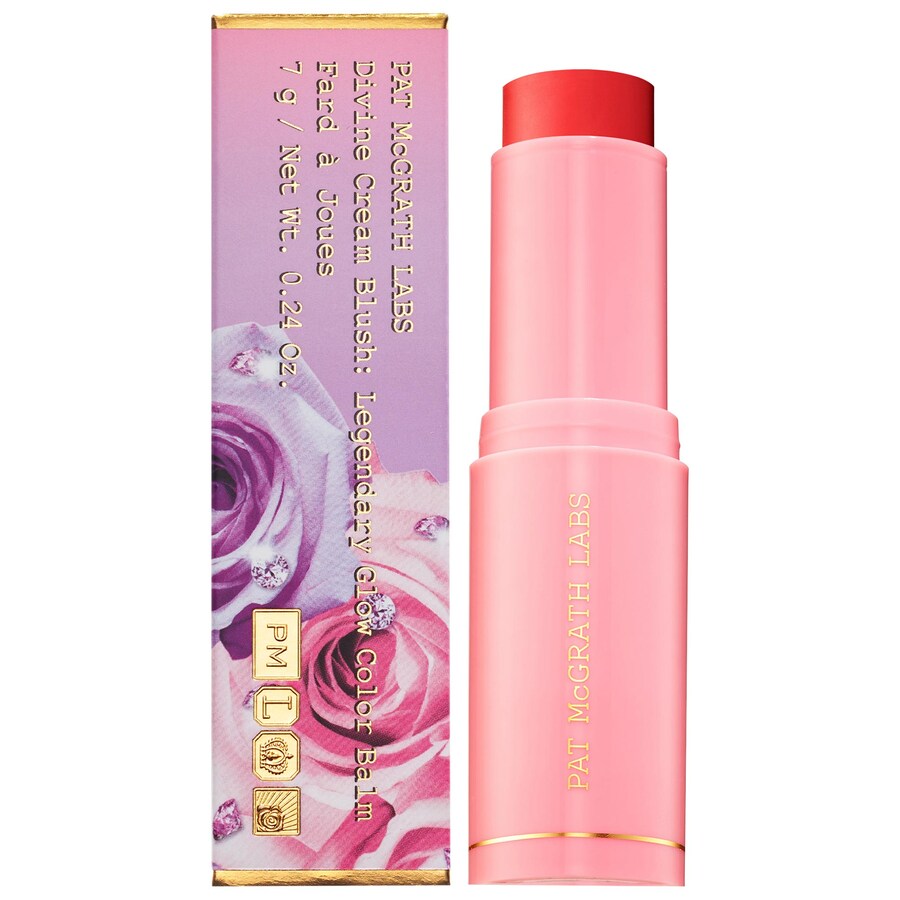 

Кремовые румяна Divine Cream Blush: Легендарный бальзам для лица Legendary Glow Color Balm PAT McGRATH LABS, 0.24 oz /7 g, Electric Bloom Glow