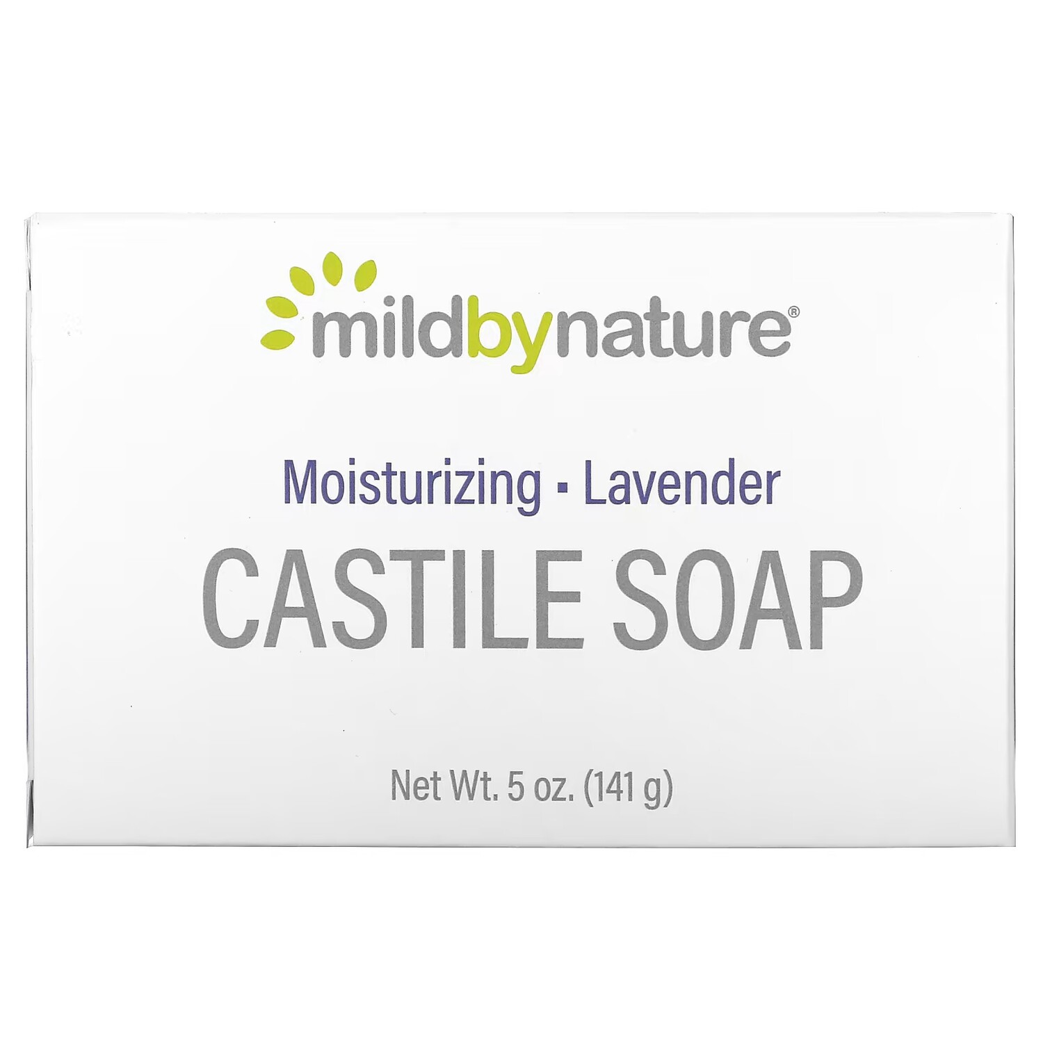 

Мыло Mild By Nature Castile Bar с лавандой, 5 унций (141 г)