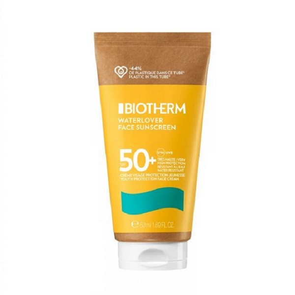

Защитный солнцезащитный крем для лица SPF50 waterlover face sunscreen spf50 Biotherm, 50 мл