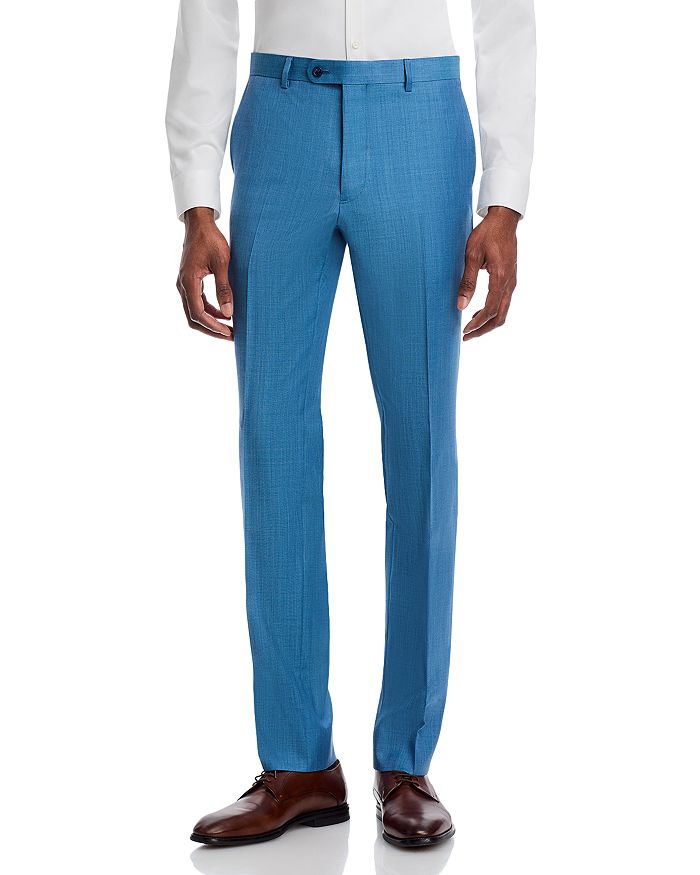 

Брюки Slim Fit из акульей кожи John Varvatos Star USA, синий