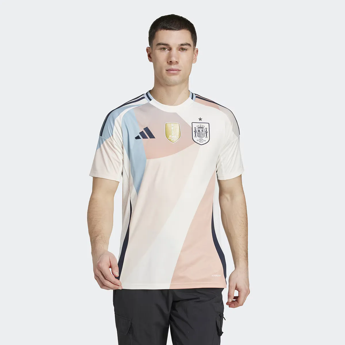 

Мужская выездная футболка Adidas Spain 25 (женская команда), белый