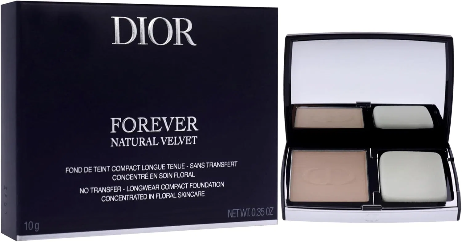Пудра компактная Dior Diorskin Forever Natural Velvet 10г 1N Neutral — фото 3