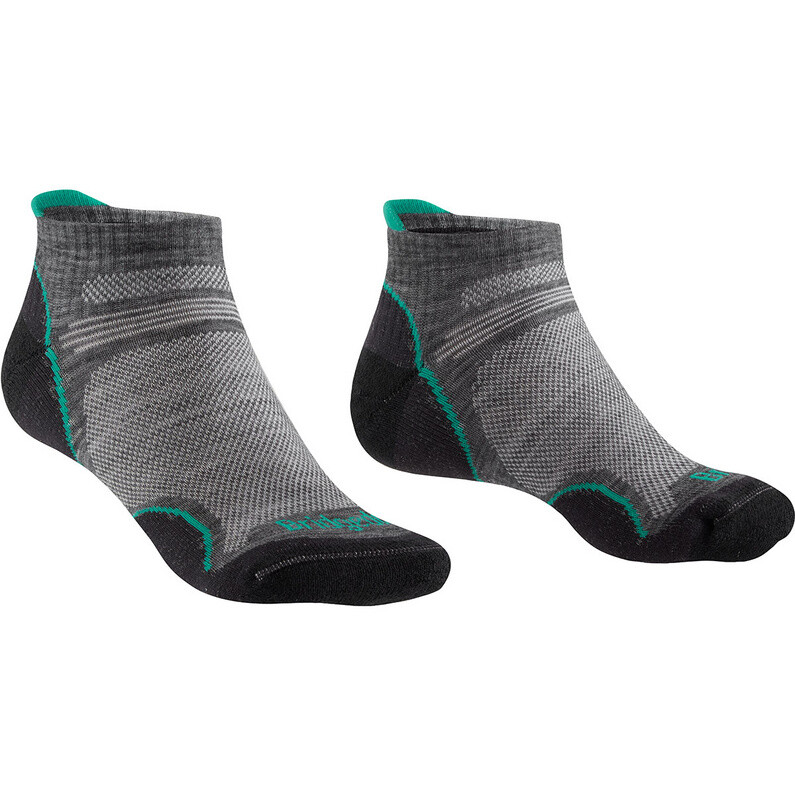 

Женские низкие носки Hike UL T2 Merino Performance Bridgedale, серый