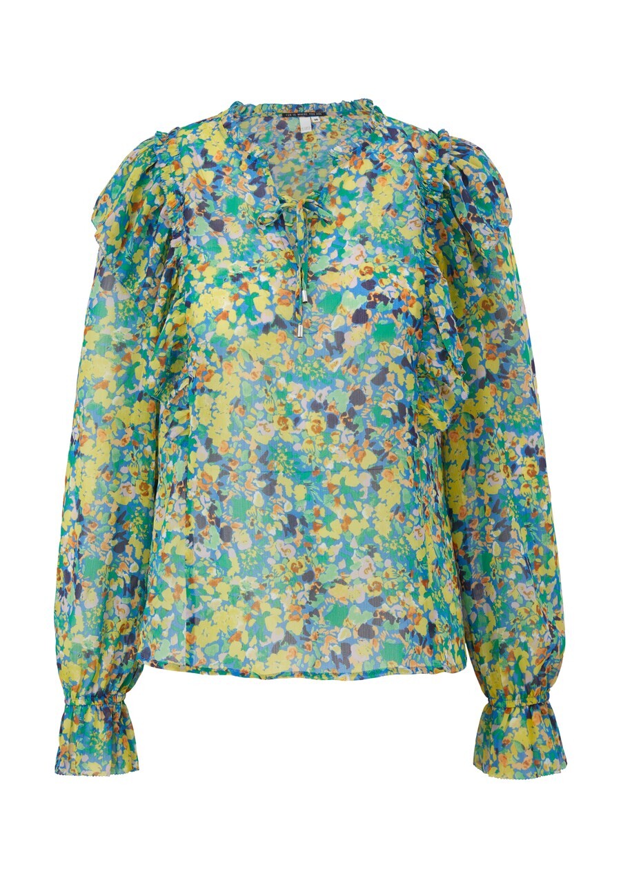 

Блузка QS Blouse, небесно-синий