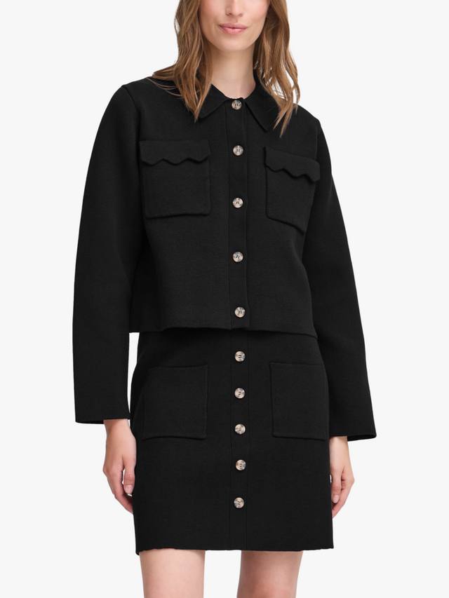 

Кардиган с карманами Ketty ICHI, Black