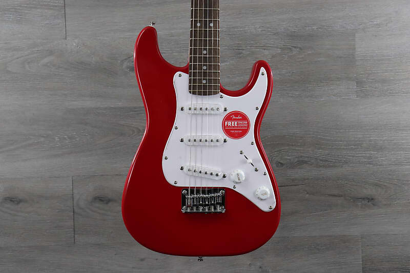 

Электрогитара Squier Mini Stratocaster V2 with Laurel Fretboard Dakota Red