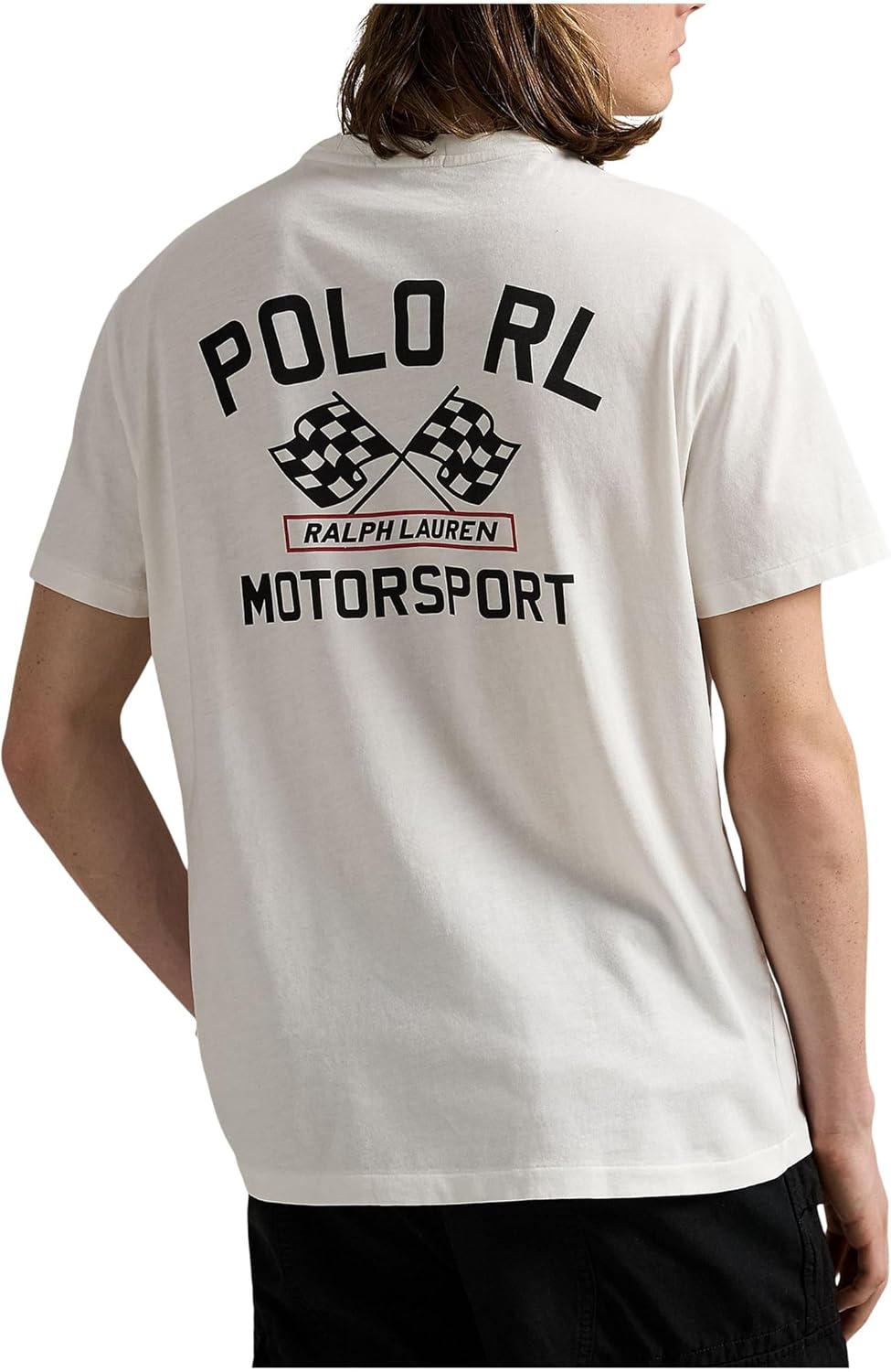 Мужская футболка Polo Ralph Lauren Classic Fit Slub Jersey Graphic, Nevis — фото 2