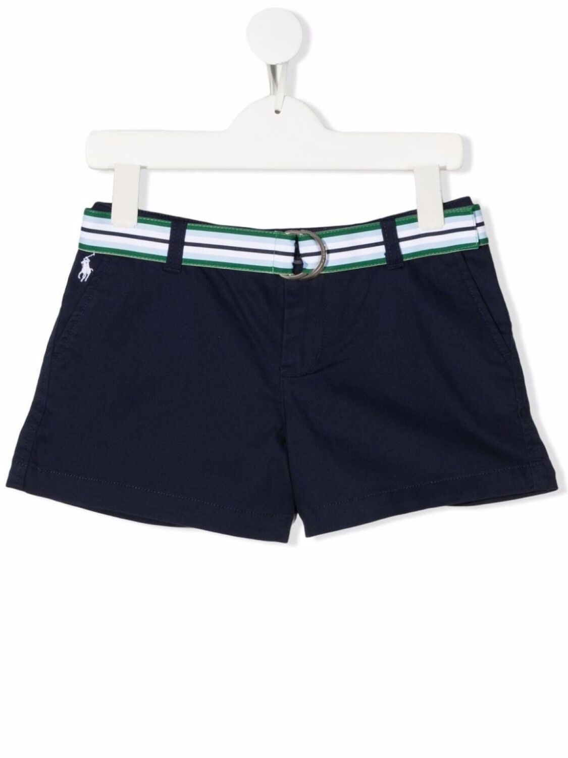 

Ralph Lauren шорты с поясом в полоску, синий