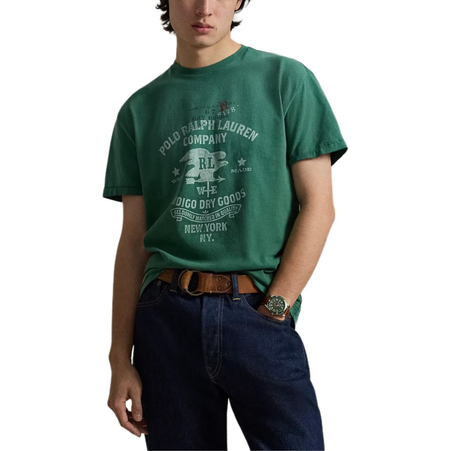 Футболка с принтом Polo Ralph Lauren — фото 3