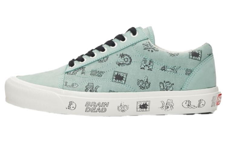 Кроссовки Vans Old Skool Brain Dead Green