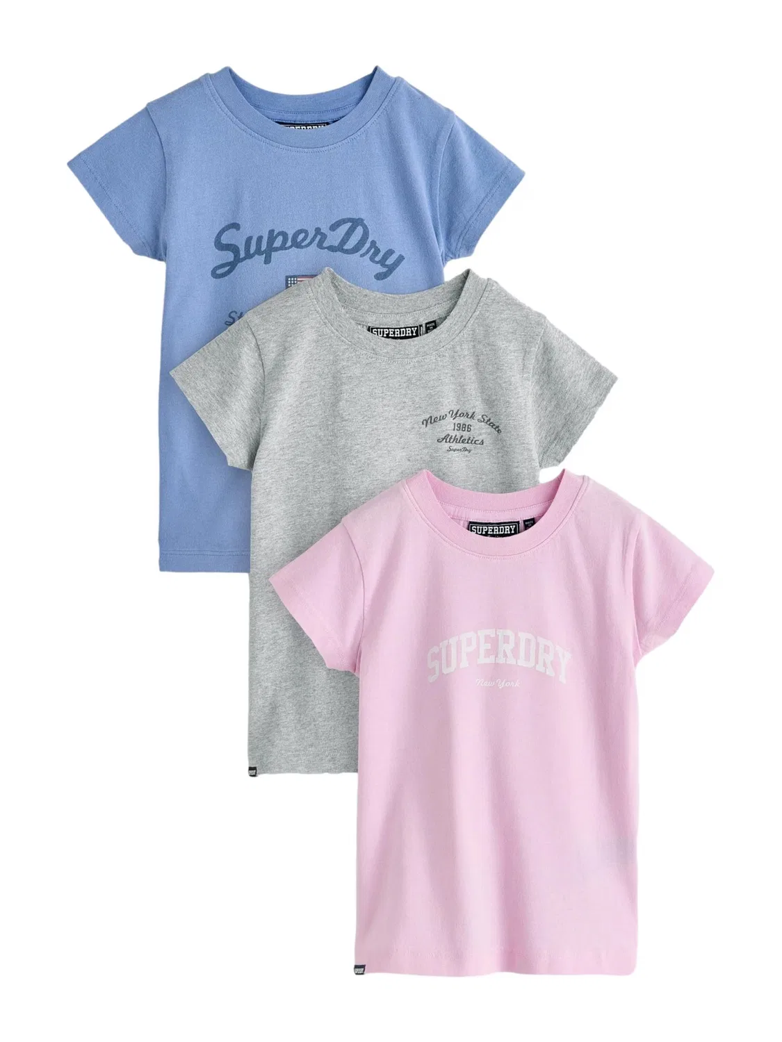 Футболка Superdry & Co, Opal/Grey/Rose