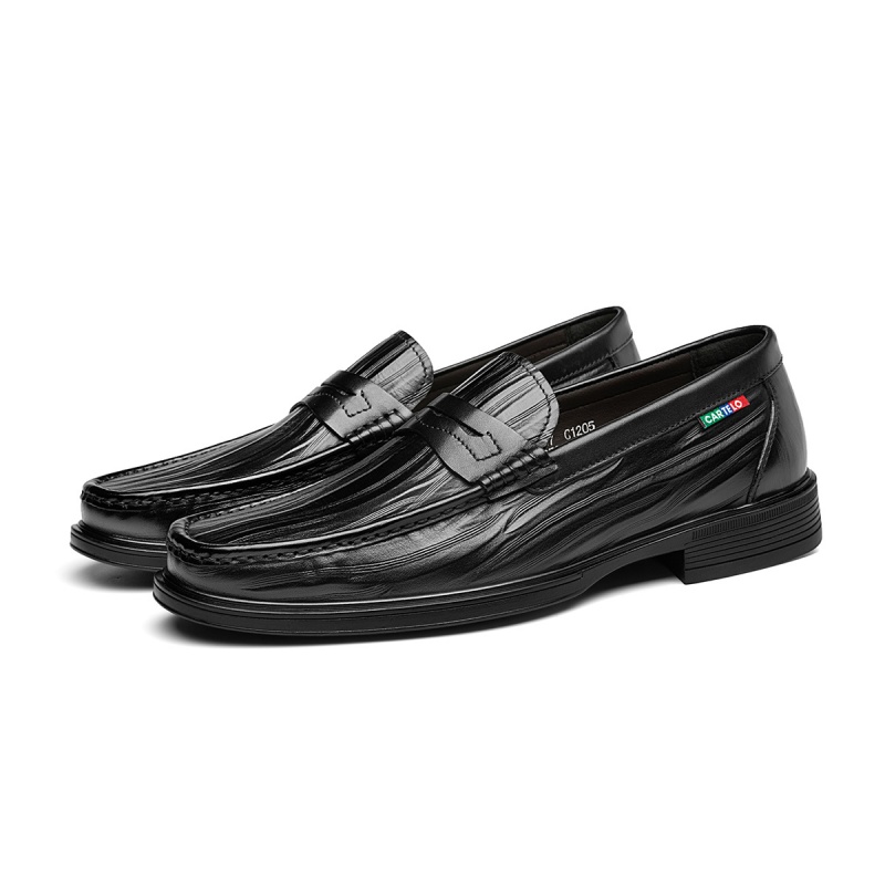 CARTELO Мужские повседневные кроссовки Low Top черные, цвет Black — фото 2