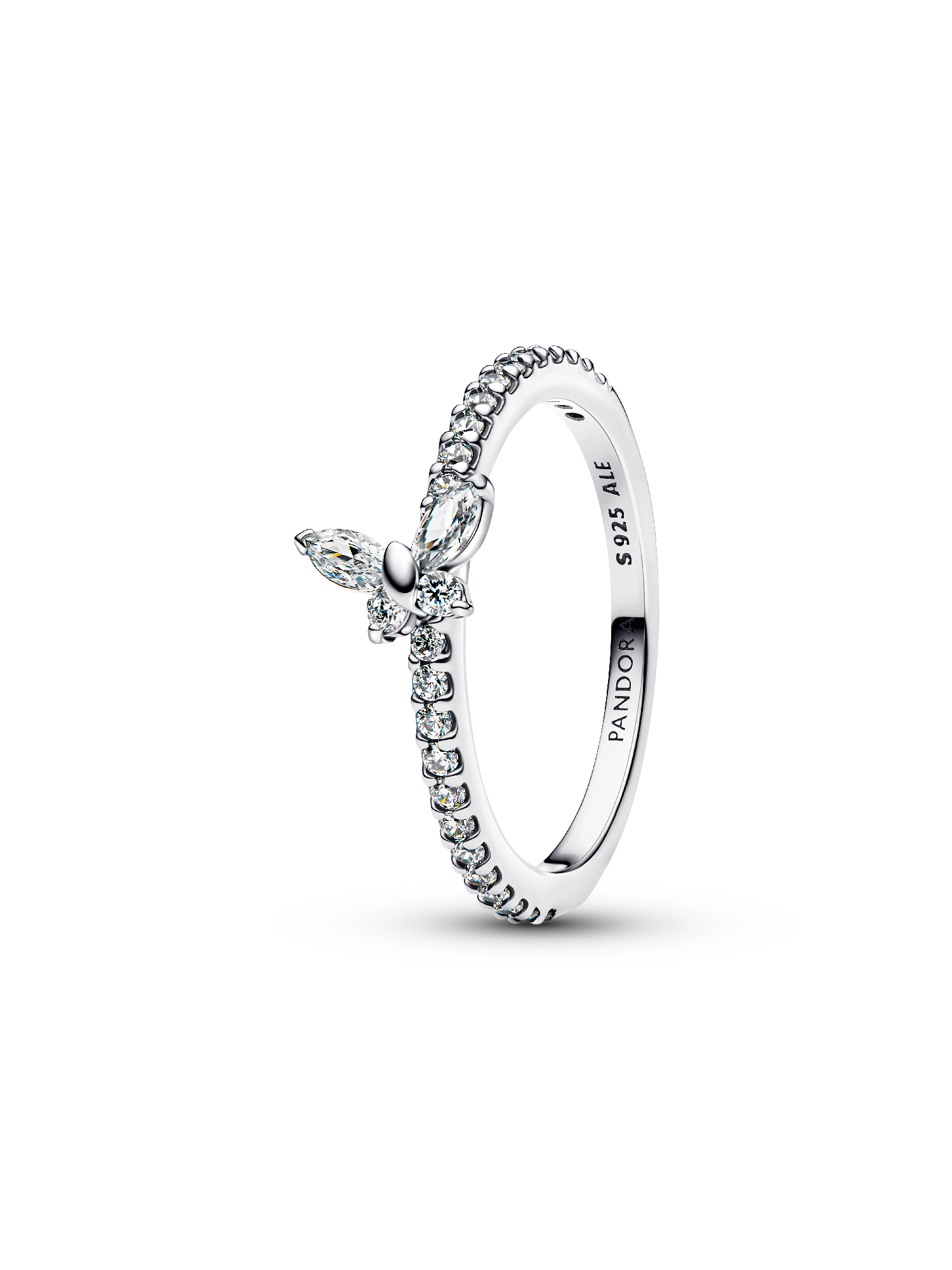

Кольцо Сверкающая бабочка Pandora, серебро 925 пробы