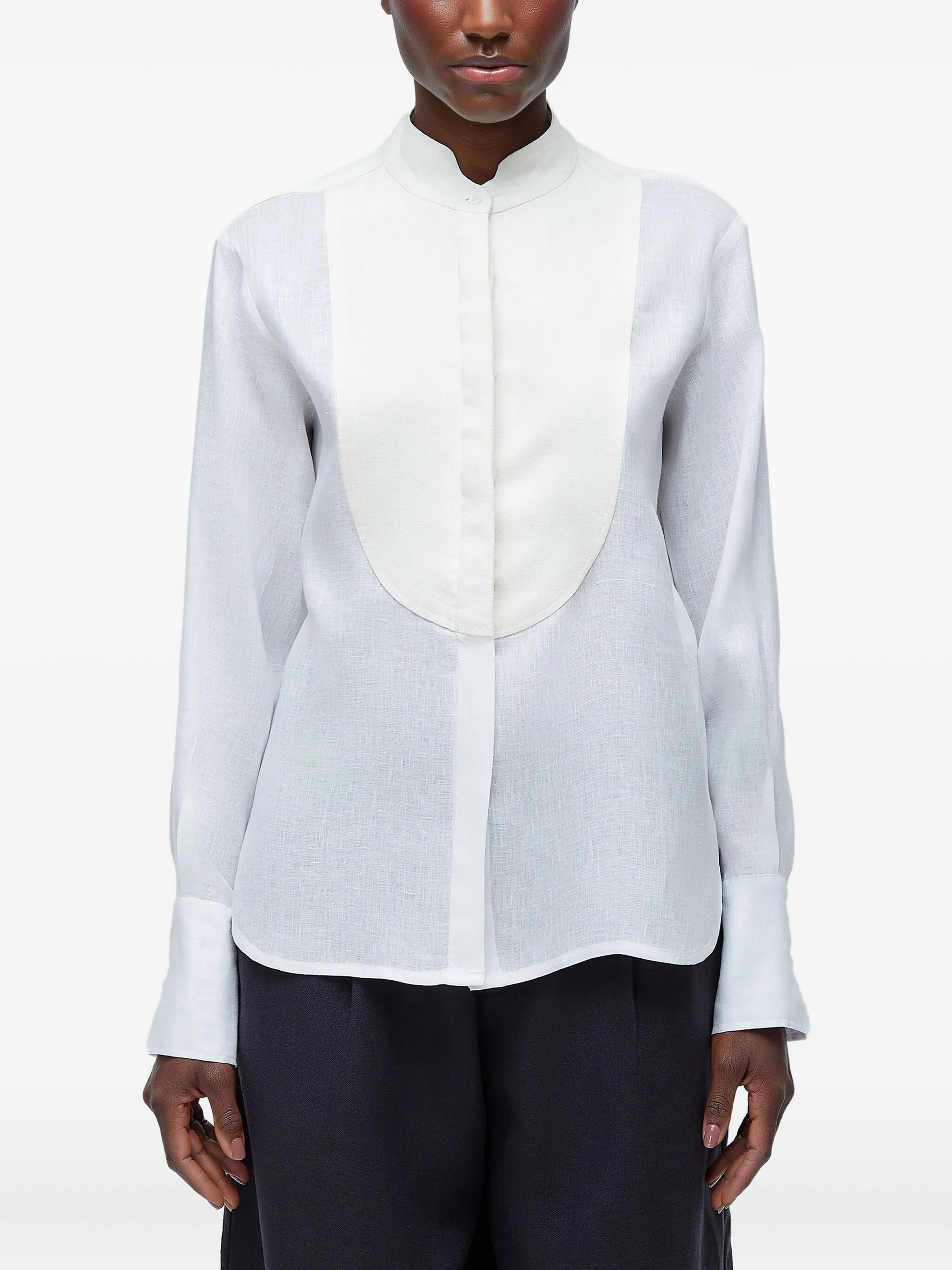 

Льняная рубашка Osklen, белый