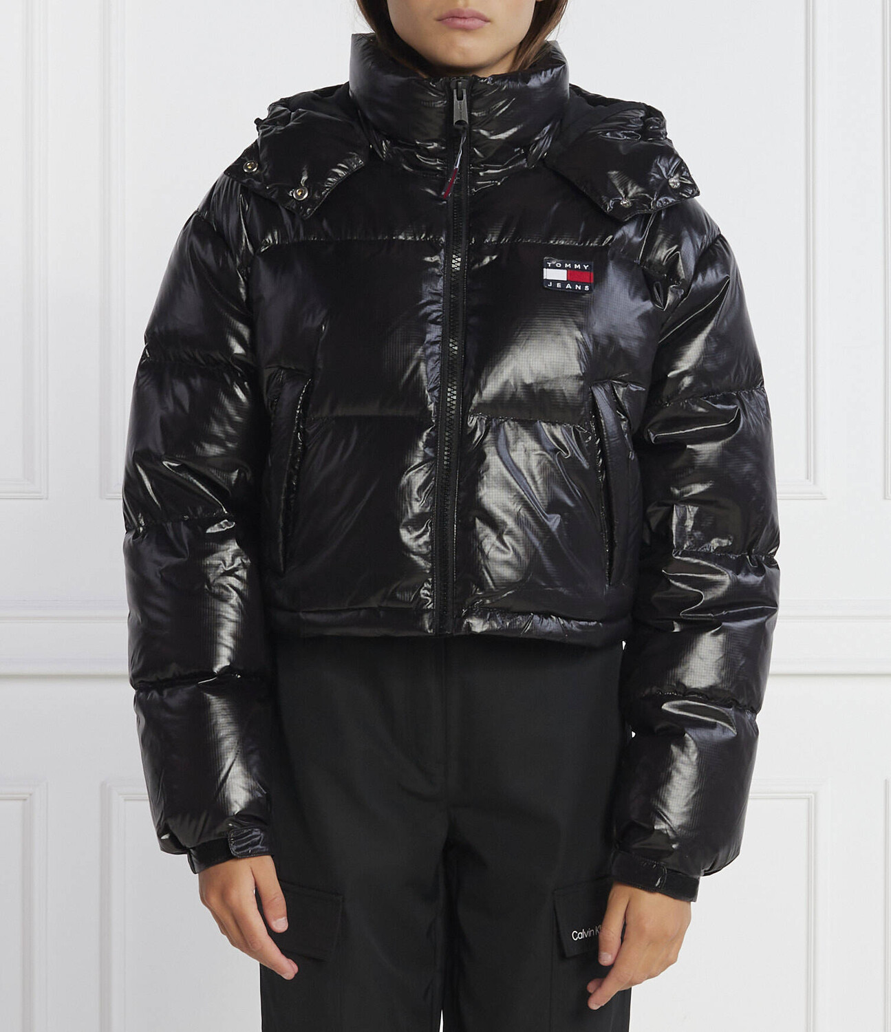 

Куртка Tommy Jeans Regular Fit, черный