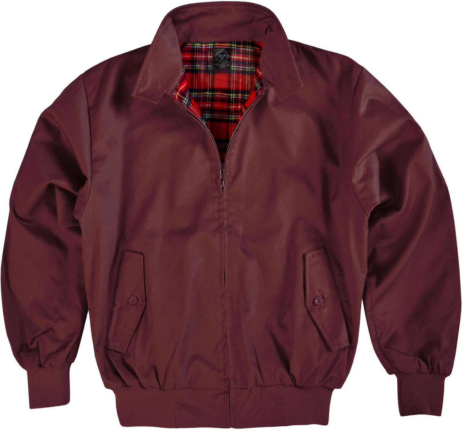 

Куртка Gear Up Herren Harrington Jacke, цвет Burgund