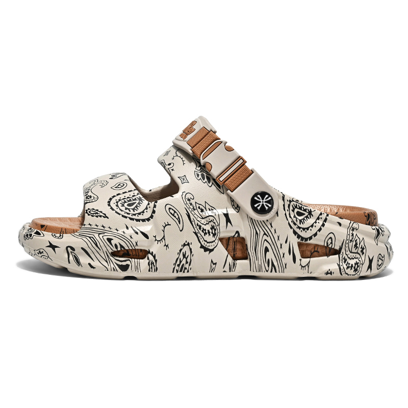 

YUZHAOLIN Пляжные сандалии мужские зеленые хаки, цвет Khaki