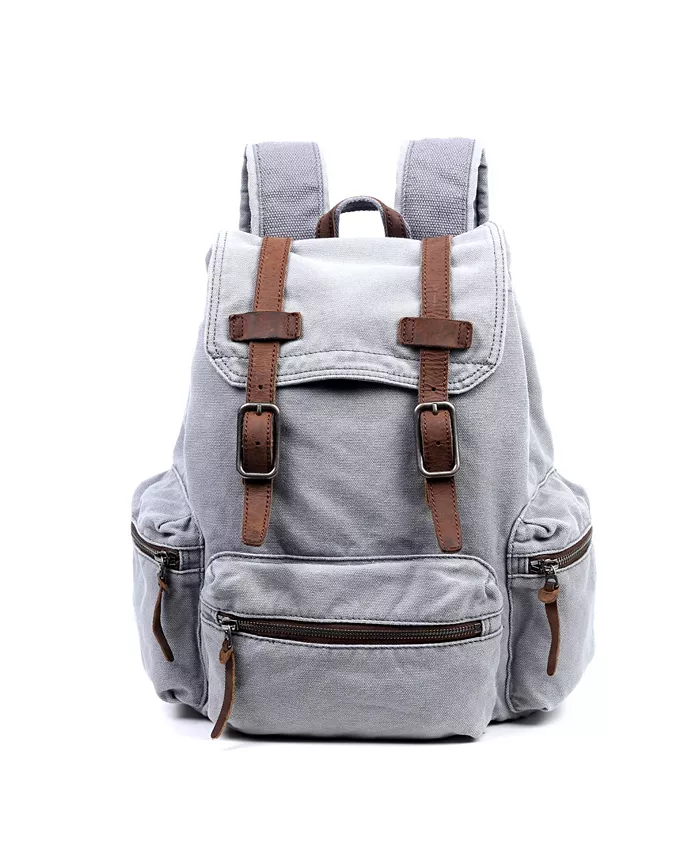 

Рюкзак Silent Trail из хлопка TSD BRAND, серый