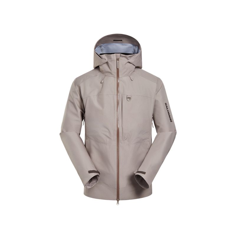 

SALOMON OUTLIFE 3L SHELL JKT U Куртка унисекс, Ethereal Brown