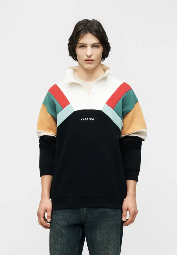 

Унисекс толстовка crew aleck Kaotiko, Ivory/Black, Черный, Унисекс толстовка crew aleck Kaotiko, Ivory/Black