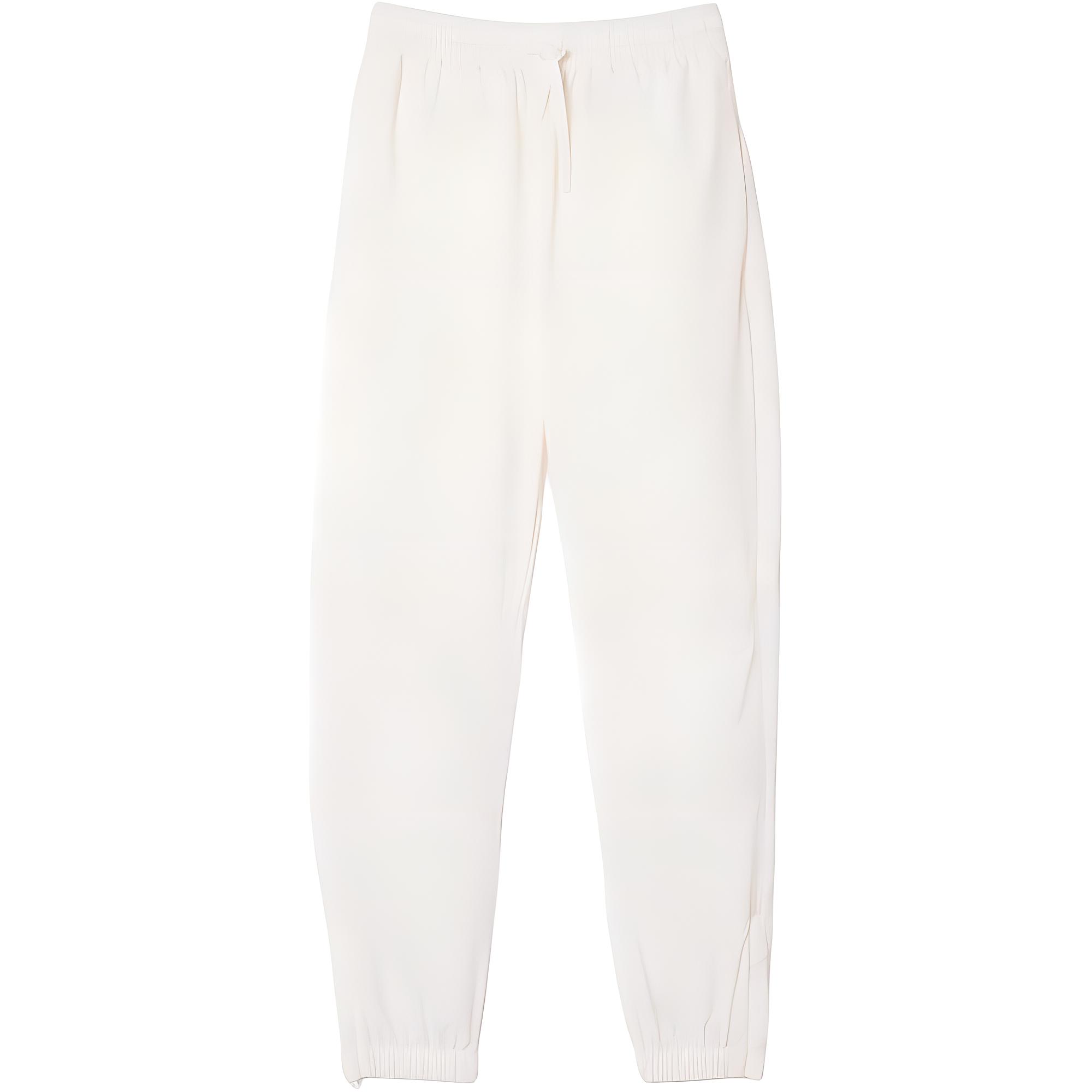 

LACOSTE Вязаные спортивные штаны женские белые