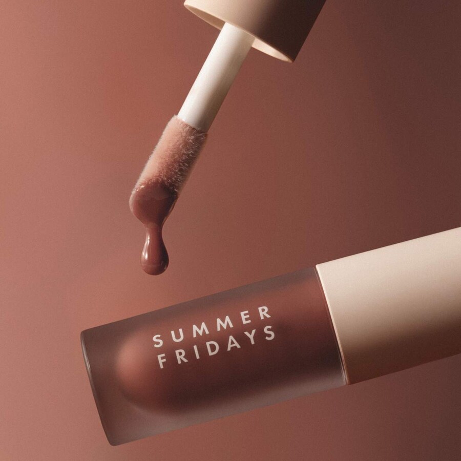 Увлажняющее масло для губ Dream Lip Oil с легким покрытием Summer Fridays, Warm Beige — фото 2
